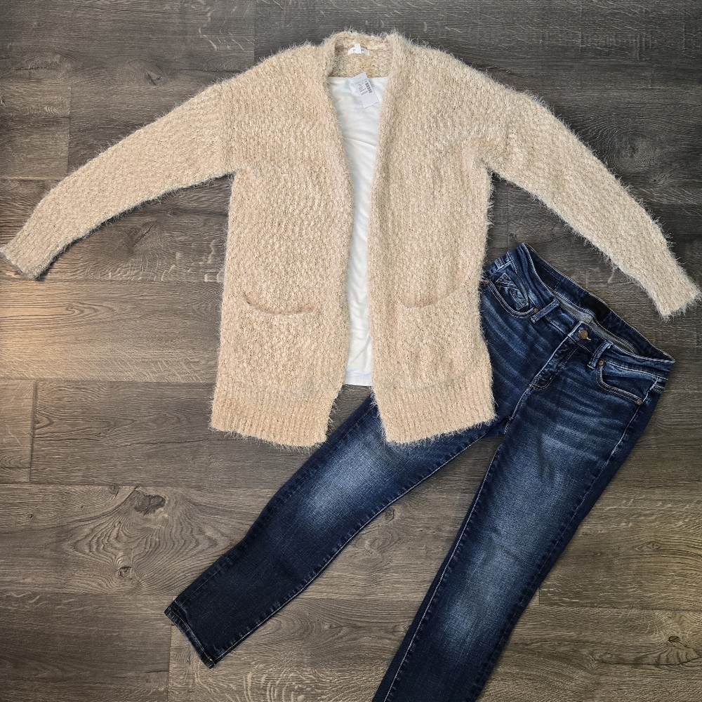 Maurices Fuzzy sweater cardigan